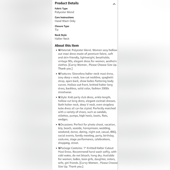 Green slinky backless dress - Picture 6 of 6